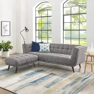 Home Sofa; Soft Fabric 3-Seater Sofa for Comfort and Style