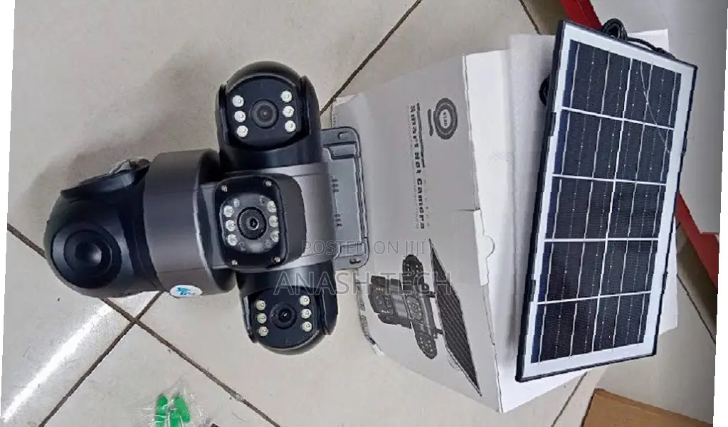 Pleasant Triple Lens Solar Camera 4g Weatherproof PTZ Camera