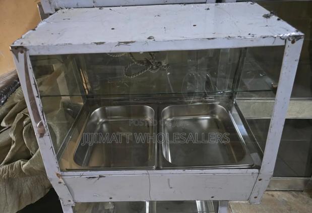 Chips Warmer With Double Insert Tray