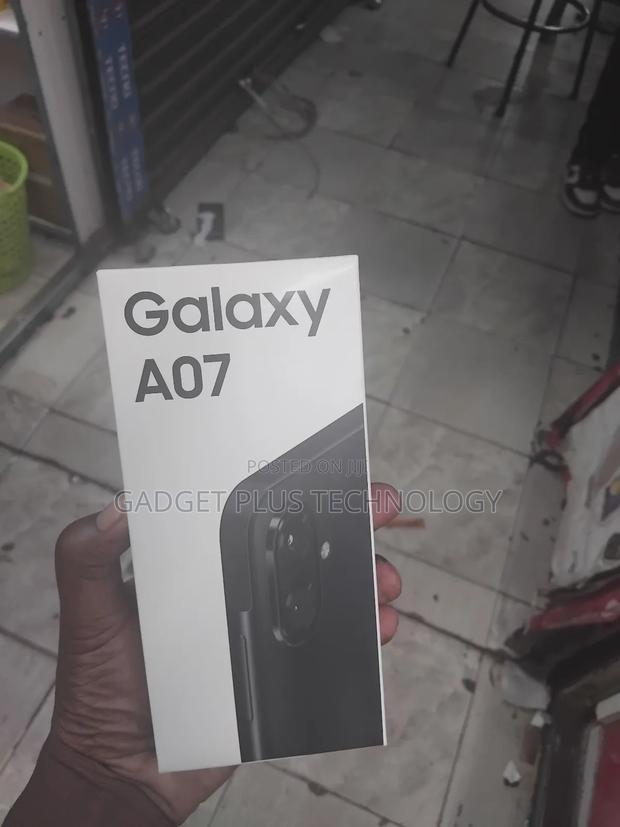 New Samsung Galaxy A07 4G 128 GB Black - thumbnail 2