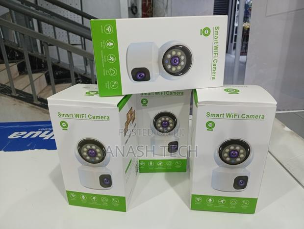 Dual Lens Wifi Cam Two-Way Audio Nanny Camera