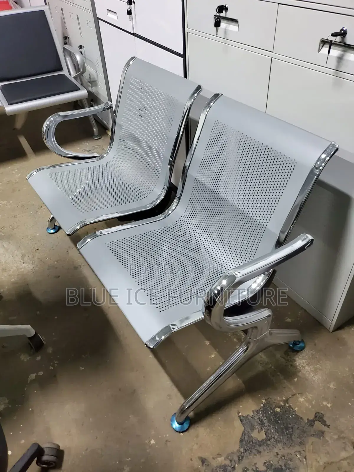 Unpadded 2seater Link Chair