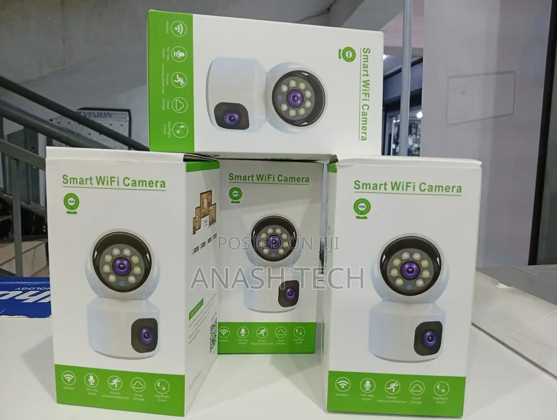 Nanny Cam Baby Monitoring Wifi Ip CCTV Network Binocular CCTV Camera