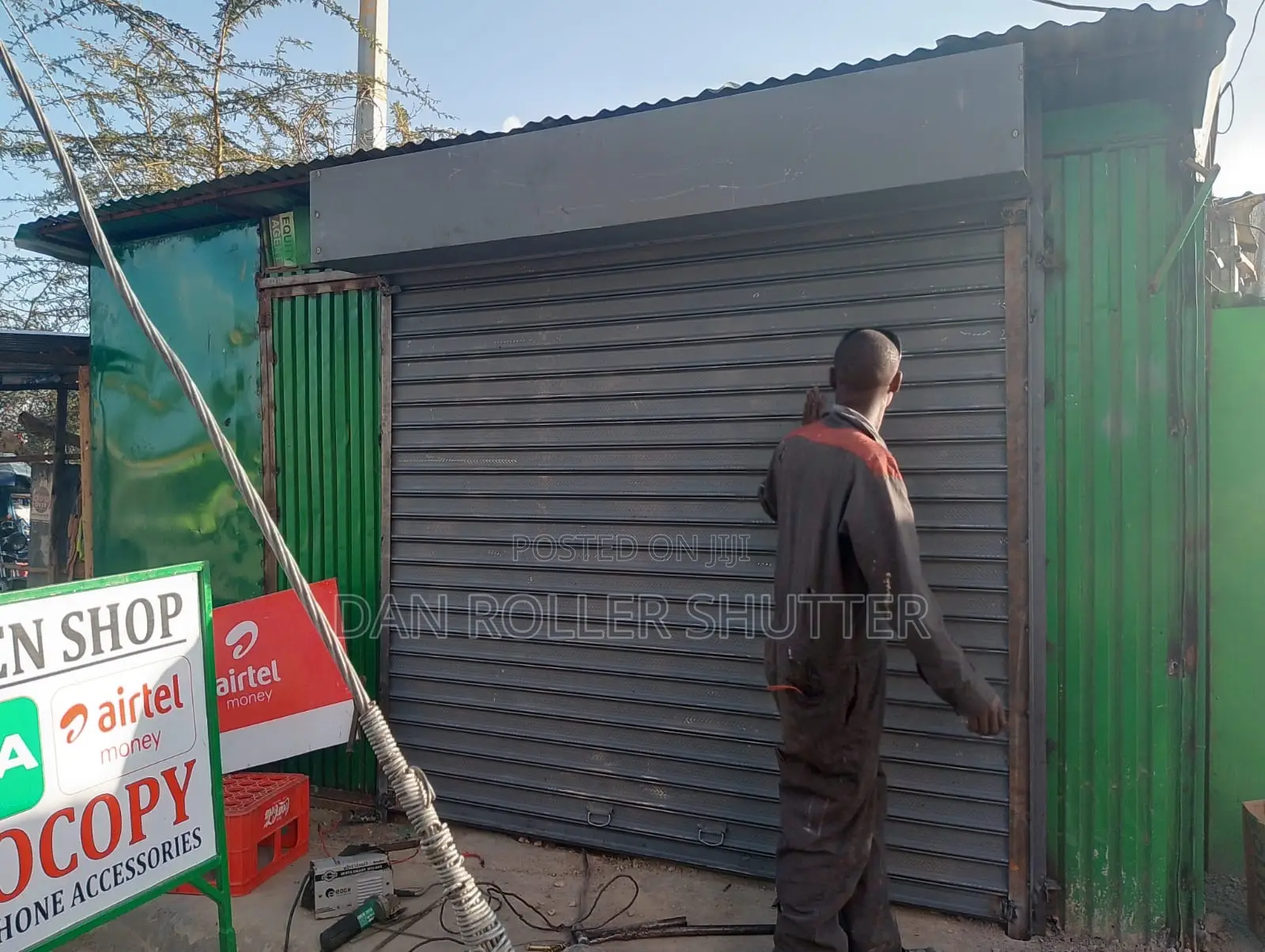 Manual Roller Shutter Door Installation – Affordable Durable