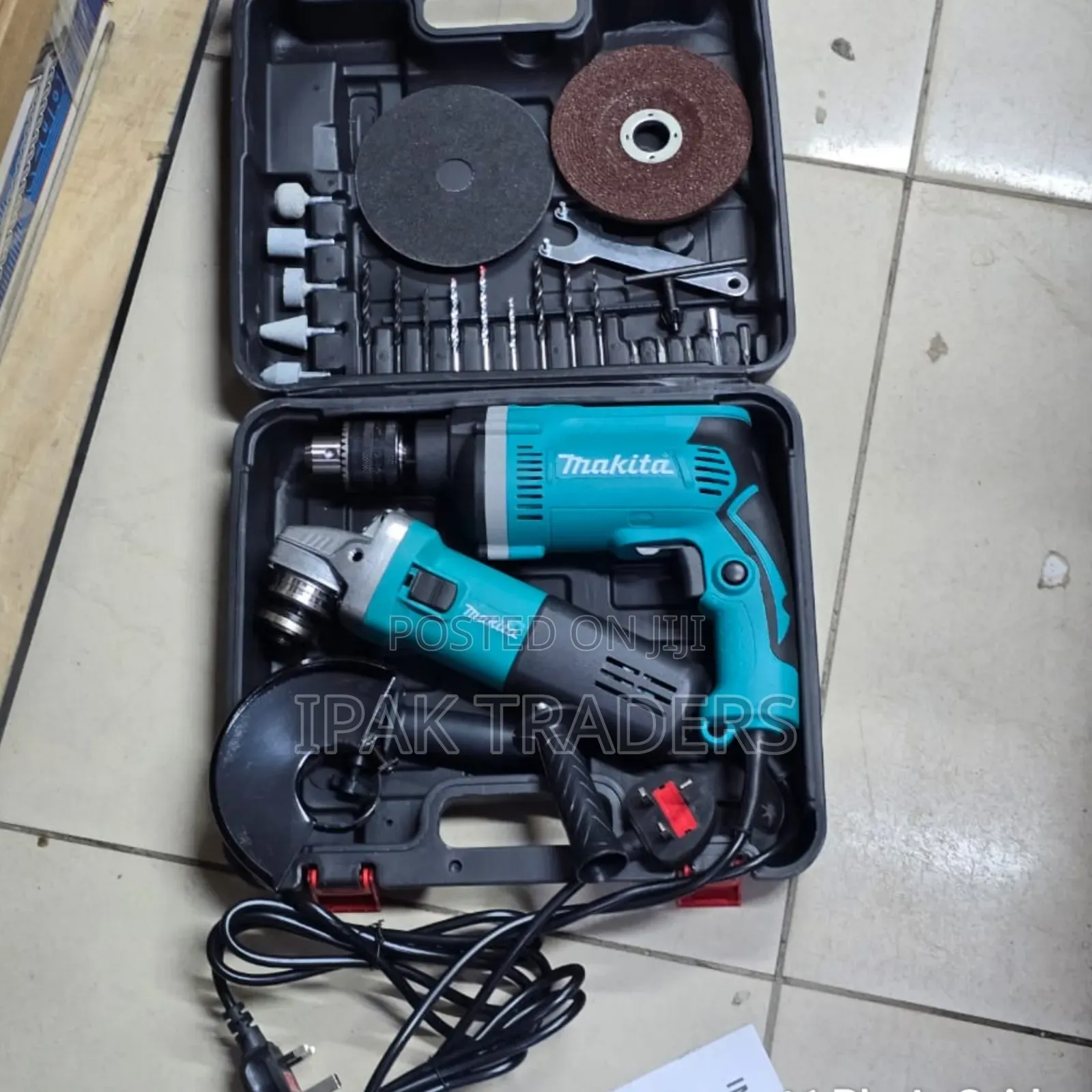 Makita Combo Drill and Grinder Set