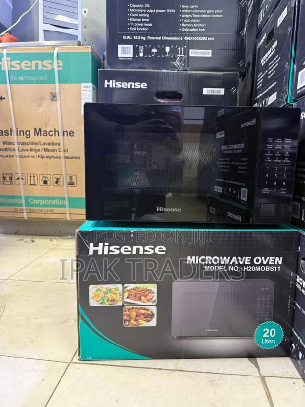 Restocked ! *Hisense Microwave 20l Black