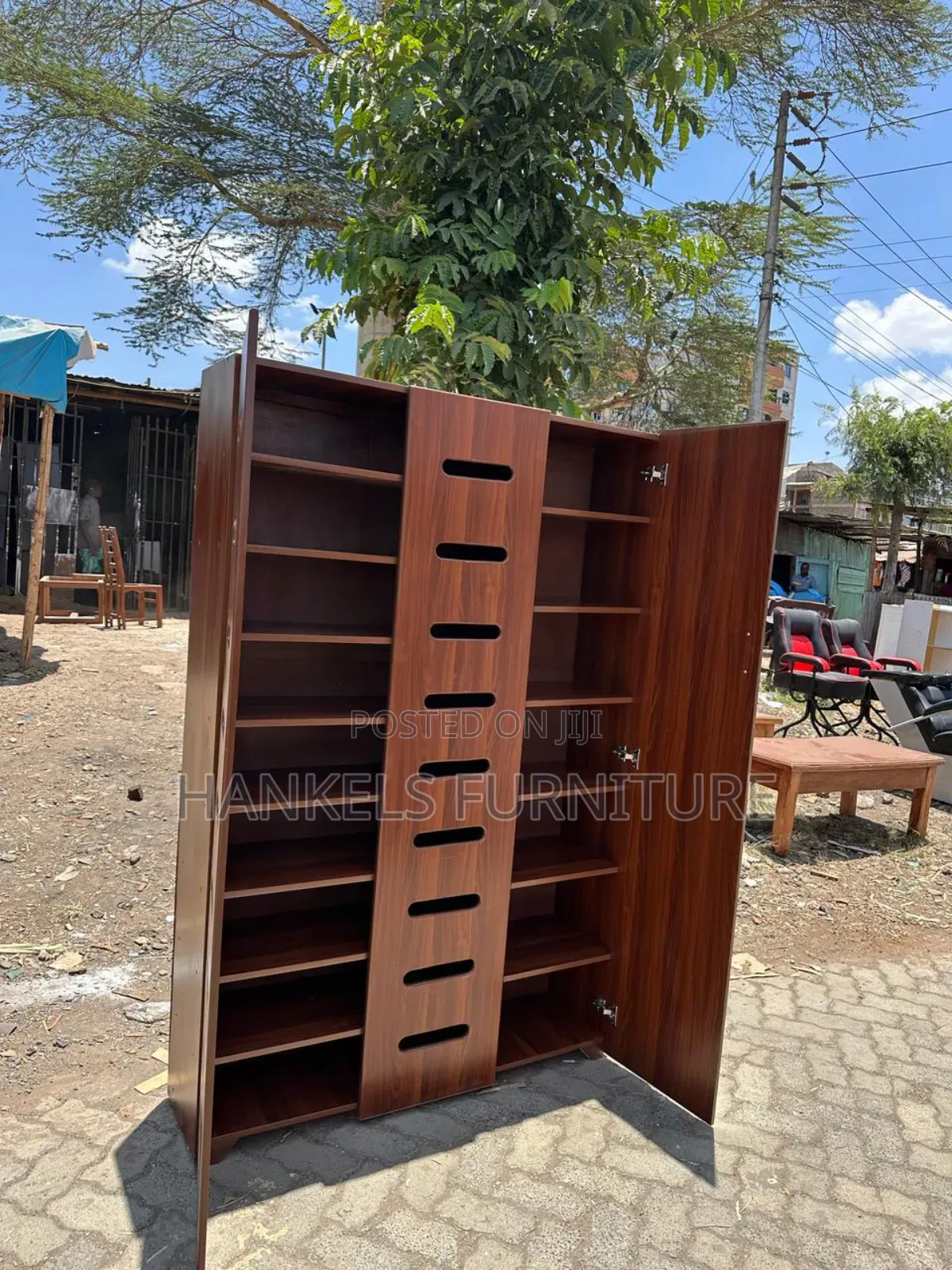 Walnut Shoe Rack Shoe Rack Walnut Color