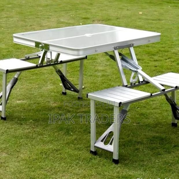 Folding Adjustable Aluminum Alloy Lightweight Outdoor Portable - main view