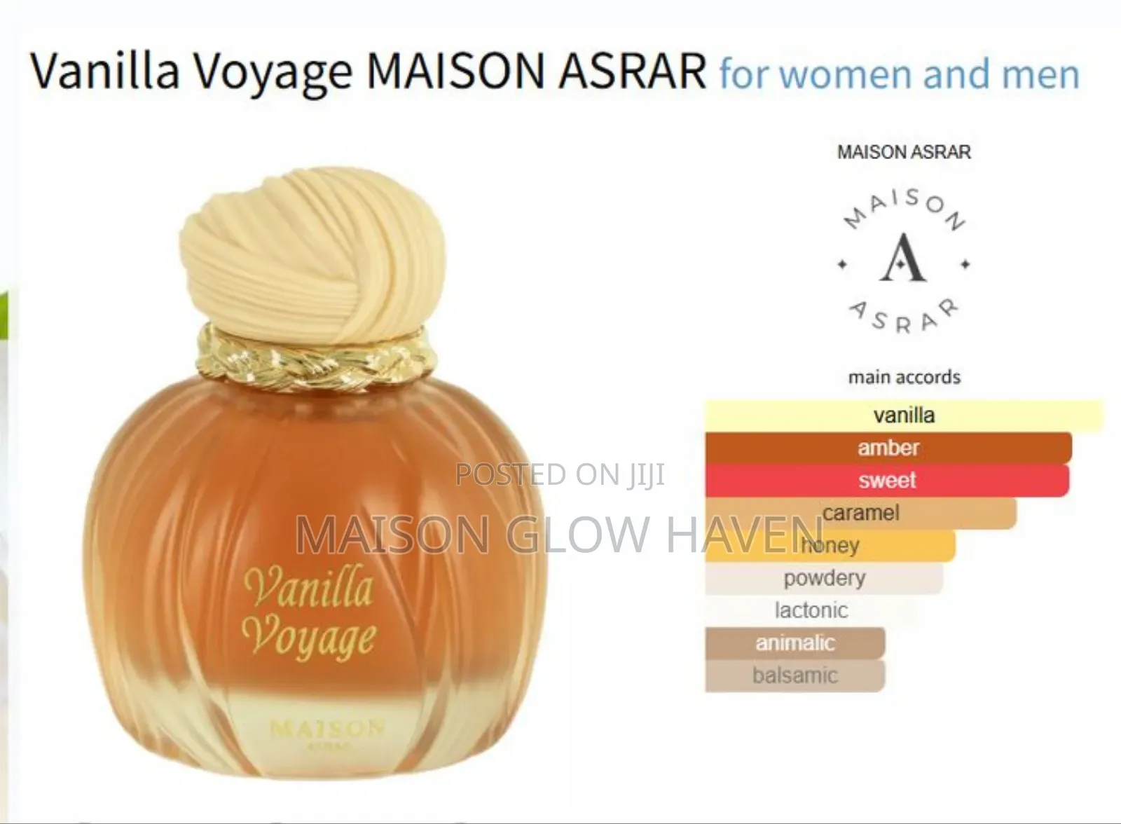 Vanilla Voyage by Maison Asrar