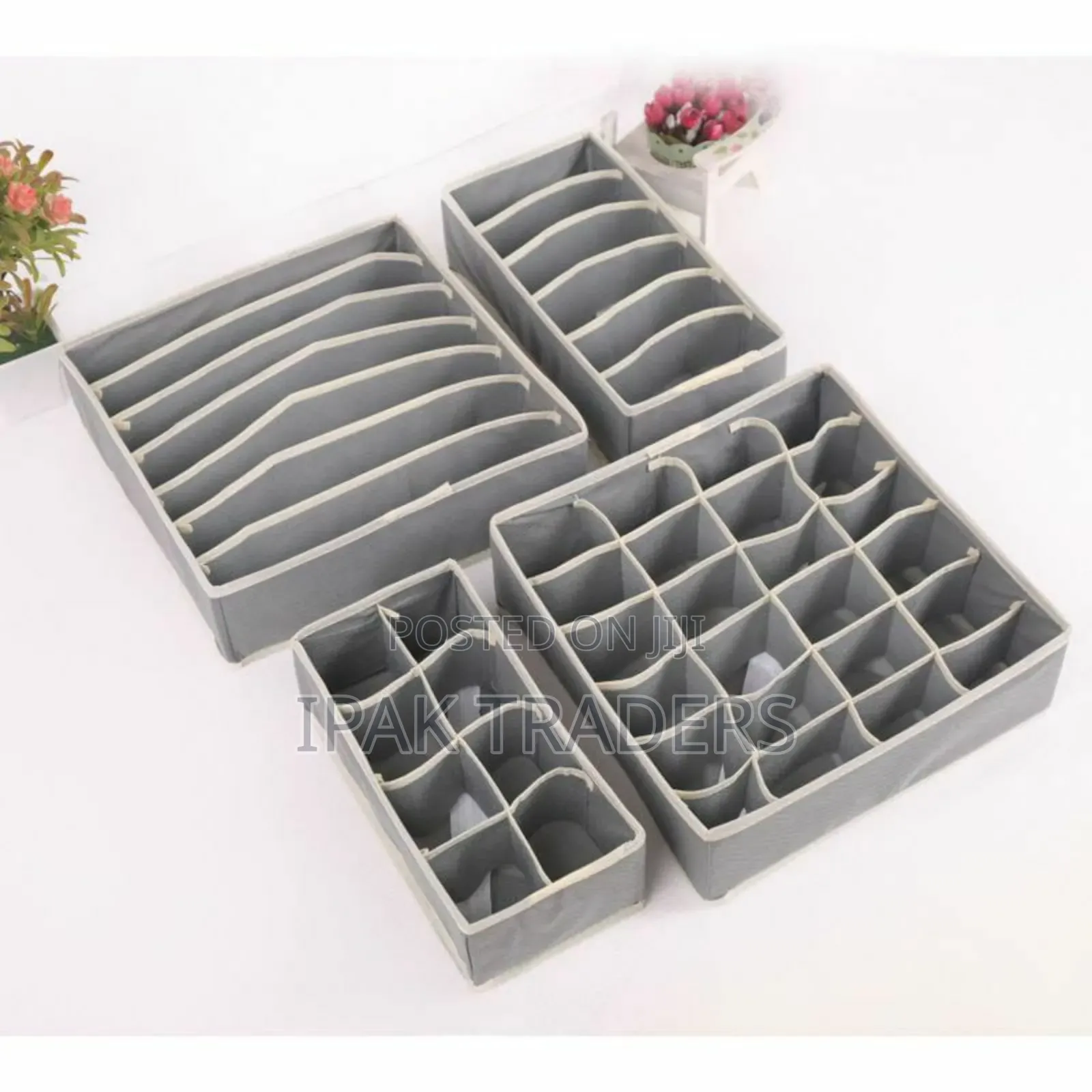 *4pcs Set Undergarments Organizer/ Multipurpose Closet Organizer