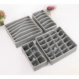 *4pcs Set Undergarments Organizer/ Multipurpose Closet Organizer