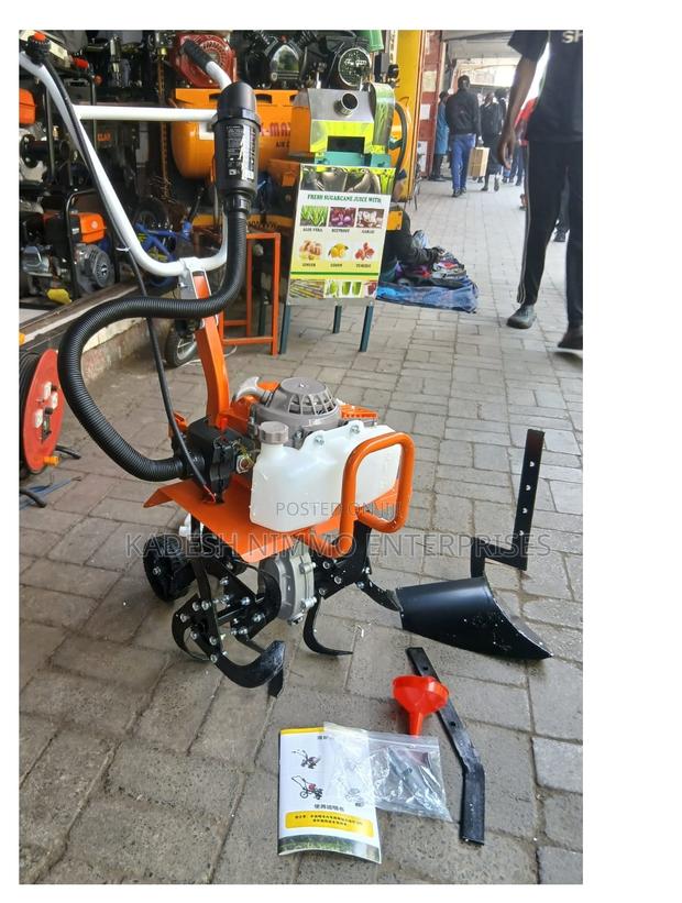 Heavy Duty Gasoline Tiller – Efficient Land Preparation Machine - main view