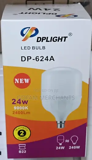 24w Light Bulb Dp Light