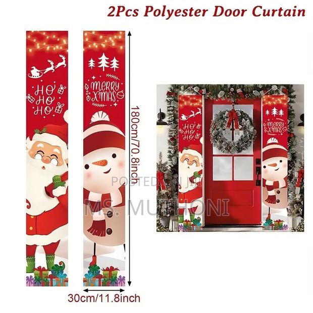 Merry Christmas Banners Christmas Decorative Door Banner