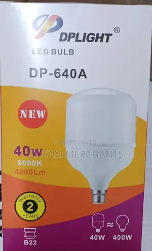 40w Bright Light Bulb Dp-640a