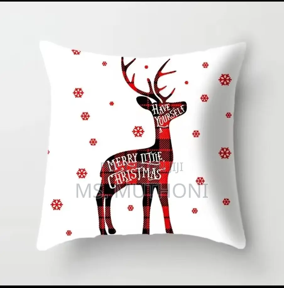 A Pair (2) Christmas Pillow Covers (No Filler)