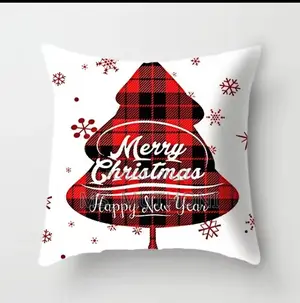A Pair (2) Christmas Pillow Covers (No Filler)