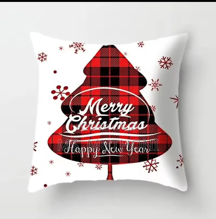 A Pair (2) Christmas Pillow Covers (No Filler)