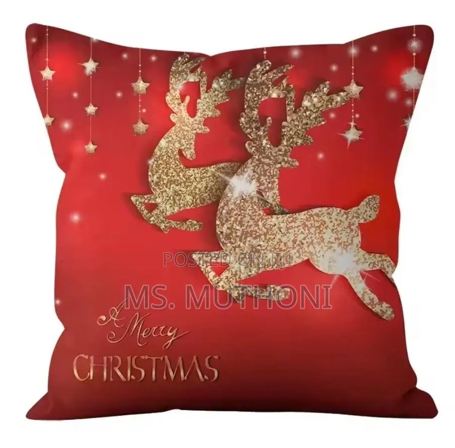 A Pair (2) Christmas Pillow Covers (No Filler)