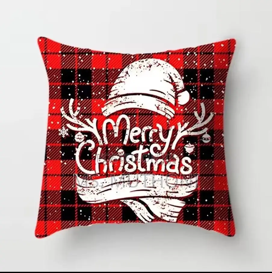 A Pair (2) Christmas Pillow Covers (No Filler)
