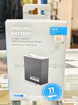 Gopro Enduro Rechargeable Li-Ion Battery for Hero 11/10/9 Black