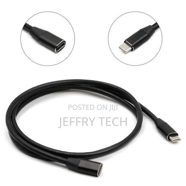 1m Usb 3.1 Type-C Extension Charging Cable Male to Female Cord Lead B