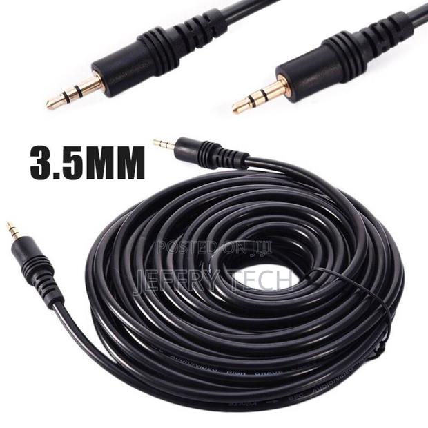 3.5mm Male to Male Pin Stereo Aux Audio Cable 10m