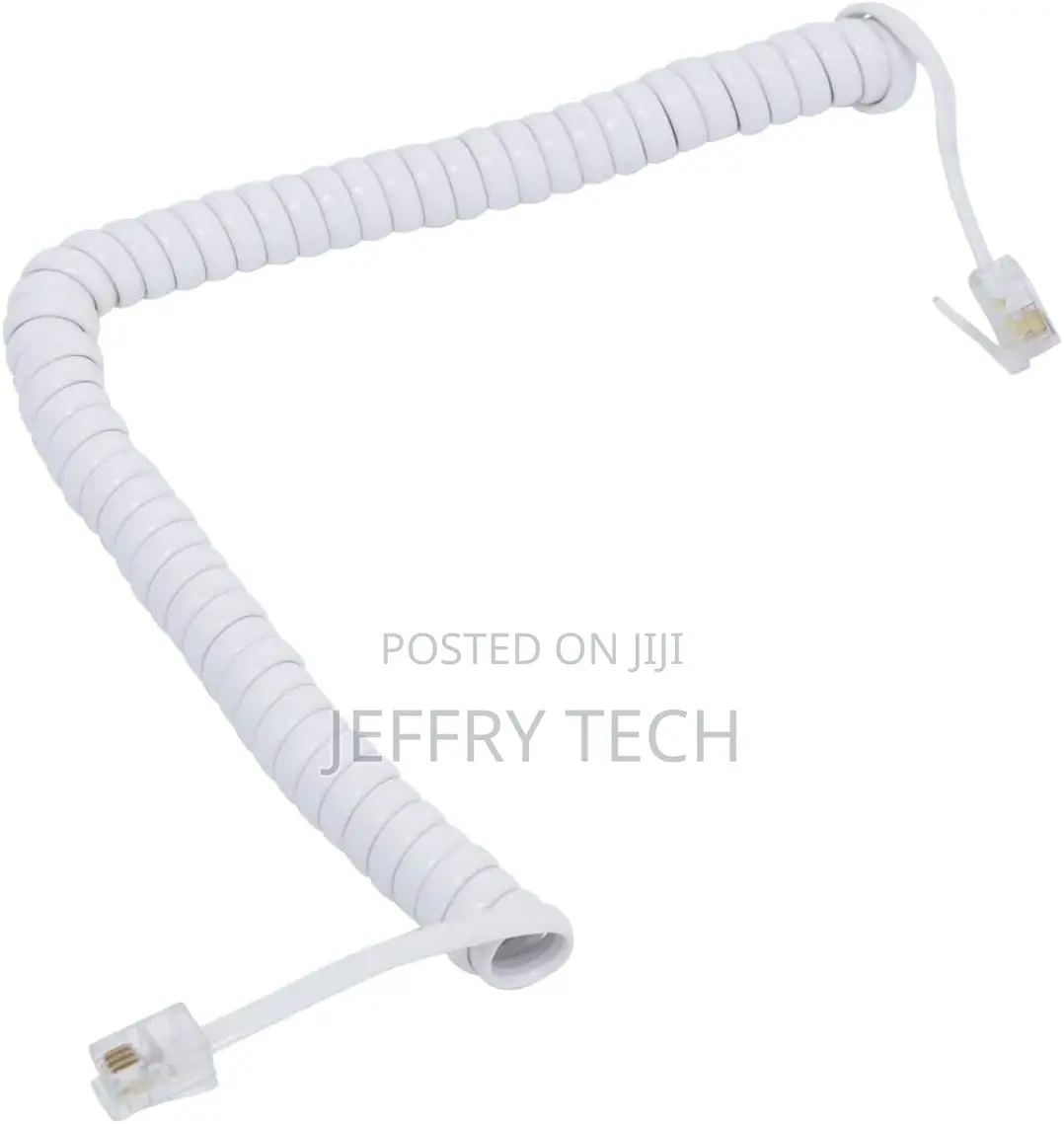 Telephone Receiver Spiral Cable