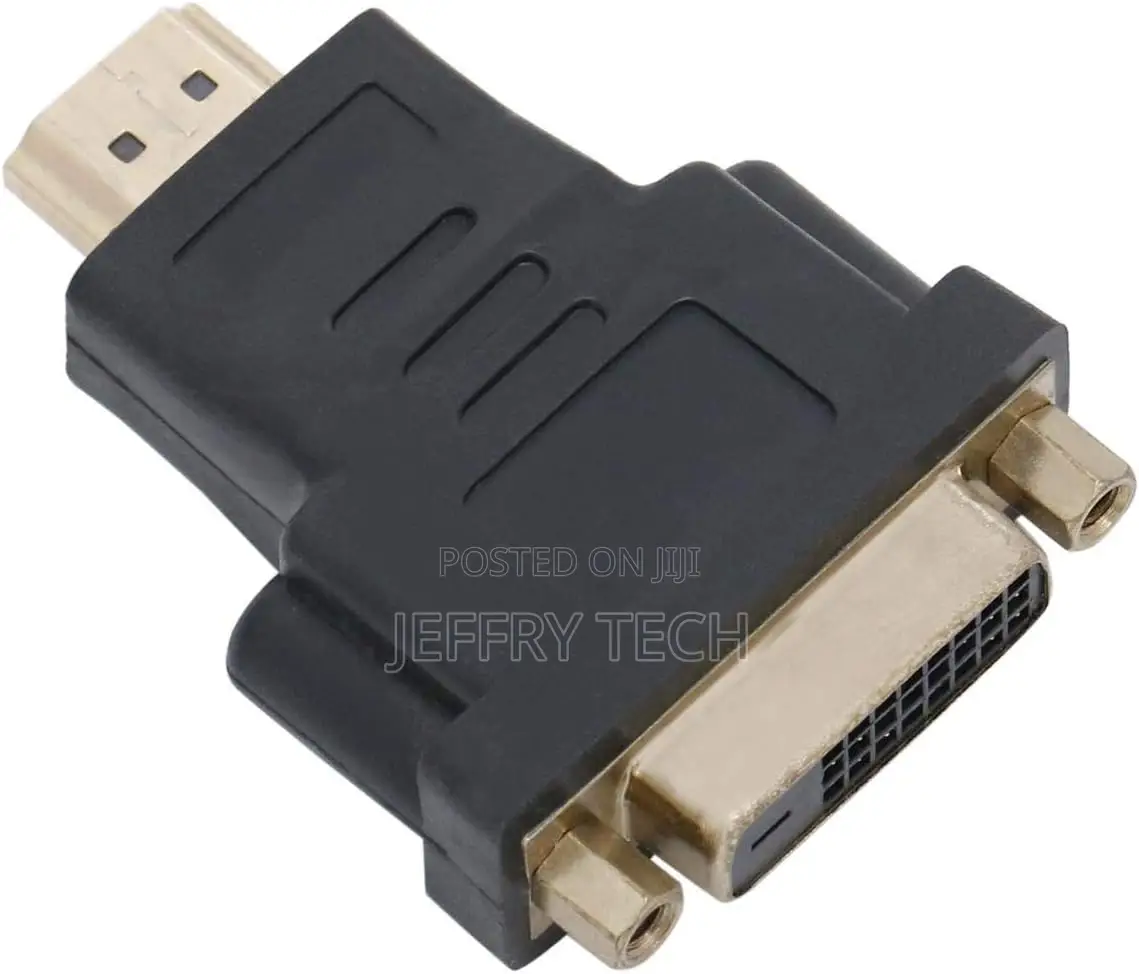 Hightech Hdmi Male to Dvi 24+1 Female Connector