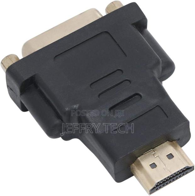 Hightech Hdmi Male to Dvi 24+1 Female Connector - thumbnail 2