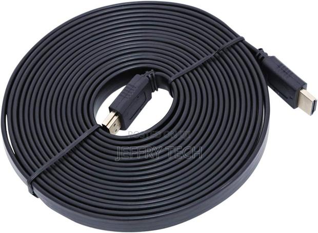 Hightech Hdmi Flat Cable Male to Male ( 5m)