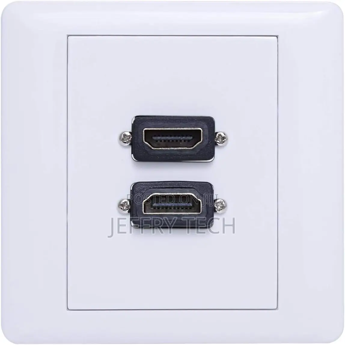 Hightech Faceplate 2 Hdmi Port Connector