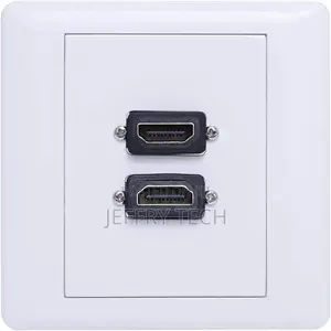 Hightech Faceplate 2 Hdmi Port Connector