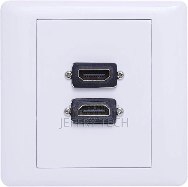 Hightech Faceplate 2 Hdmi Port Connector