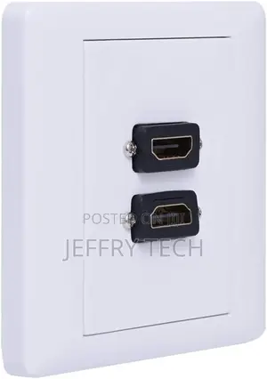 Hightech Faceplate 2 Hdmi Port Connector