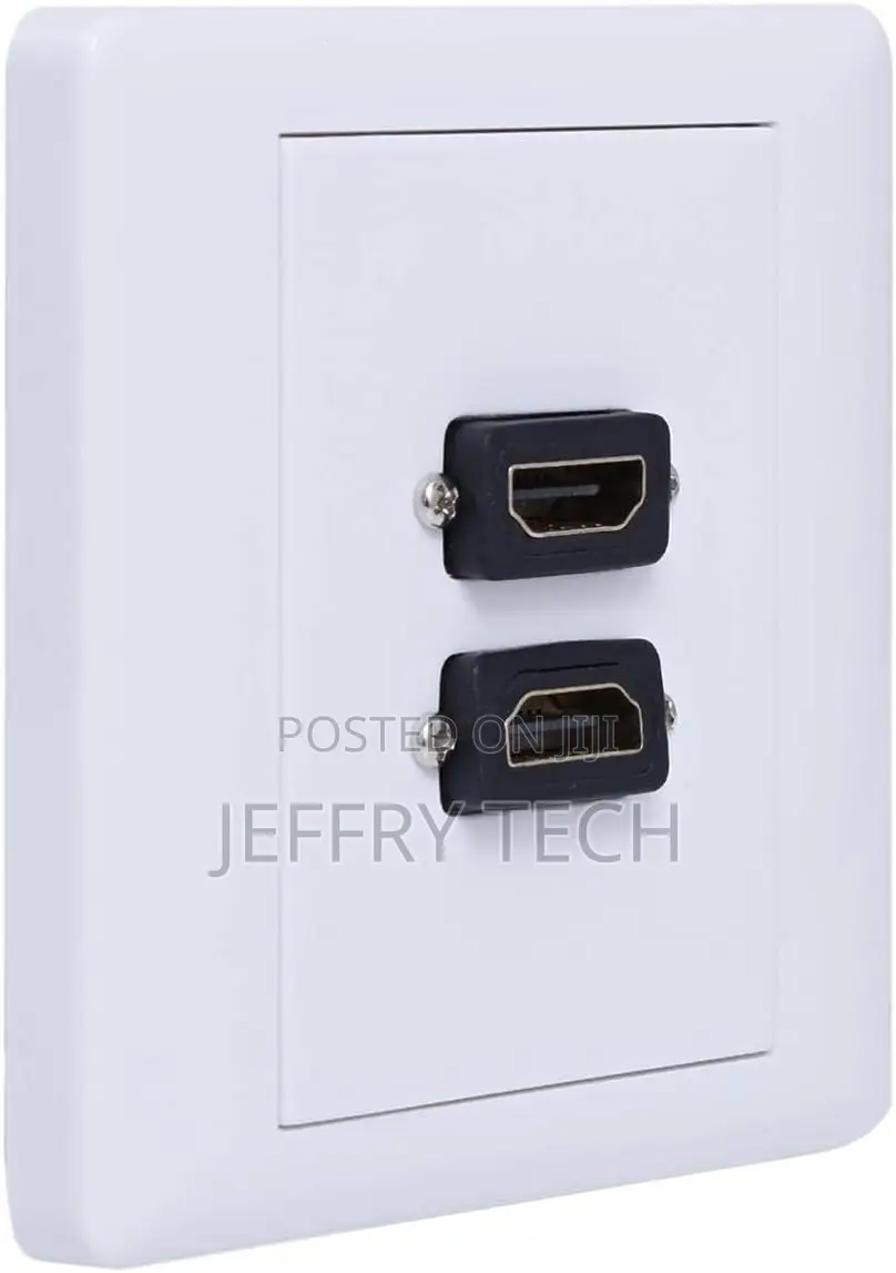 Hightech Faceplate 2 Hdmi Port Connector