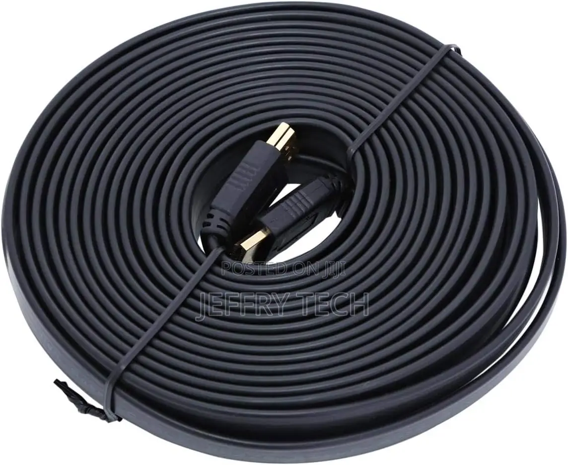 Hightech 10 Meter Hdmi Flat Cable Male to Male