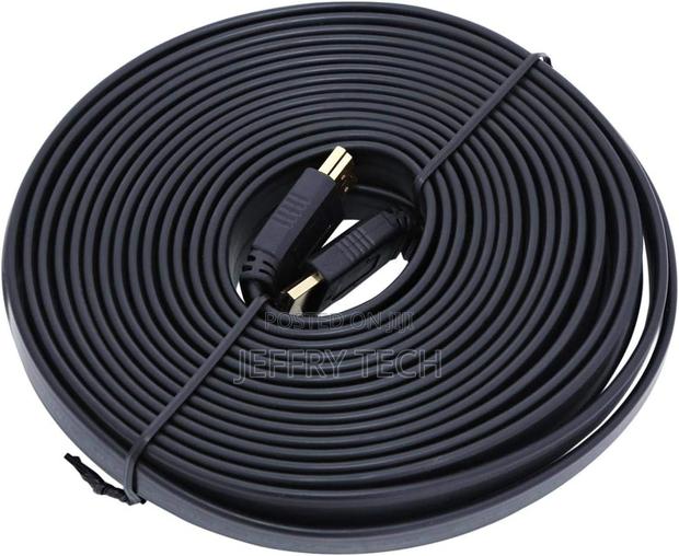 Hightech 10 Meter Hdmi Flat Cable Male to Male