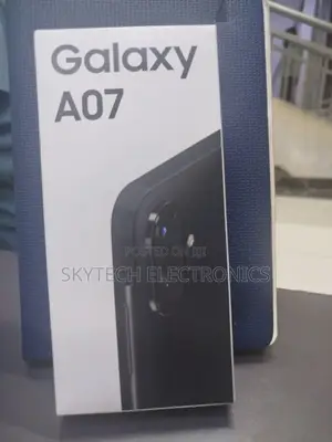 New Samsung Galaxy A07 4G 128 GB Black