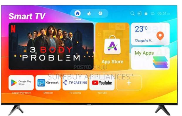 Vitron 43 Inch Qled Smart Tv 4300qfs Youtube Netflix Bluetooth - thumbnail 2
