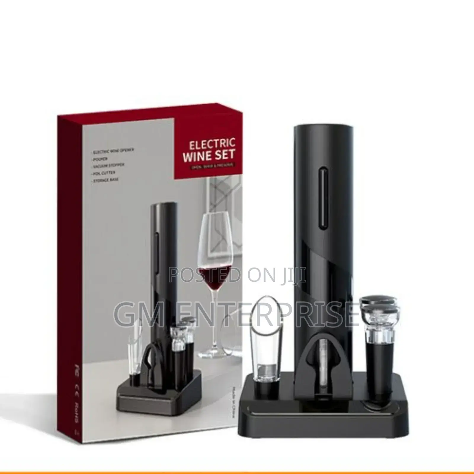 Electric Wine Opener Set