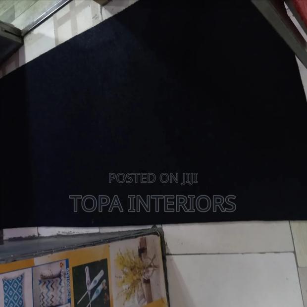Black Easy to Clean Spaghetti PVC Antislip Rubber Coil Mats