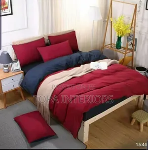 Two Sided Quality Cotton Duvet Cover Sets for King Size Beds