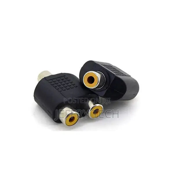 Plug 1rca Female to 2rca Female