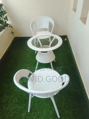 White Out Door Table