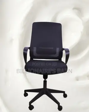 Orthopedic Black Ergonomic Mesh Office Chair — Boosts Posture Focus