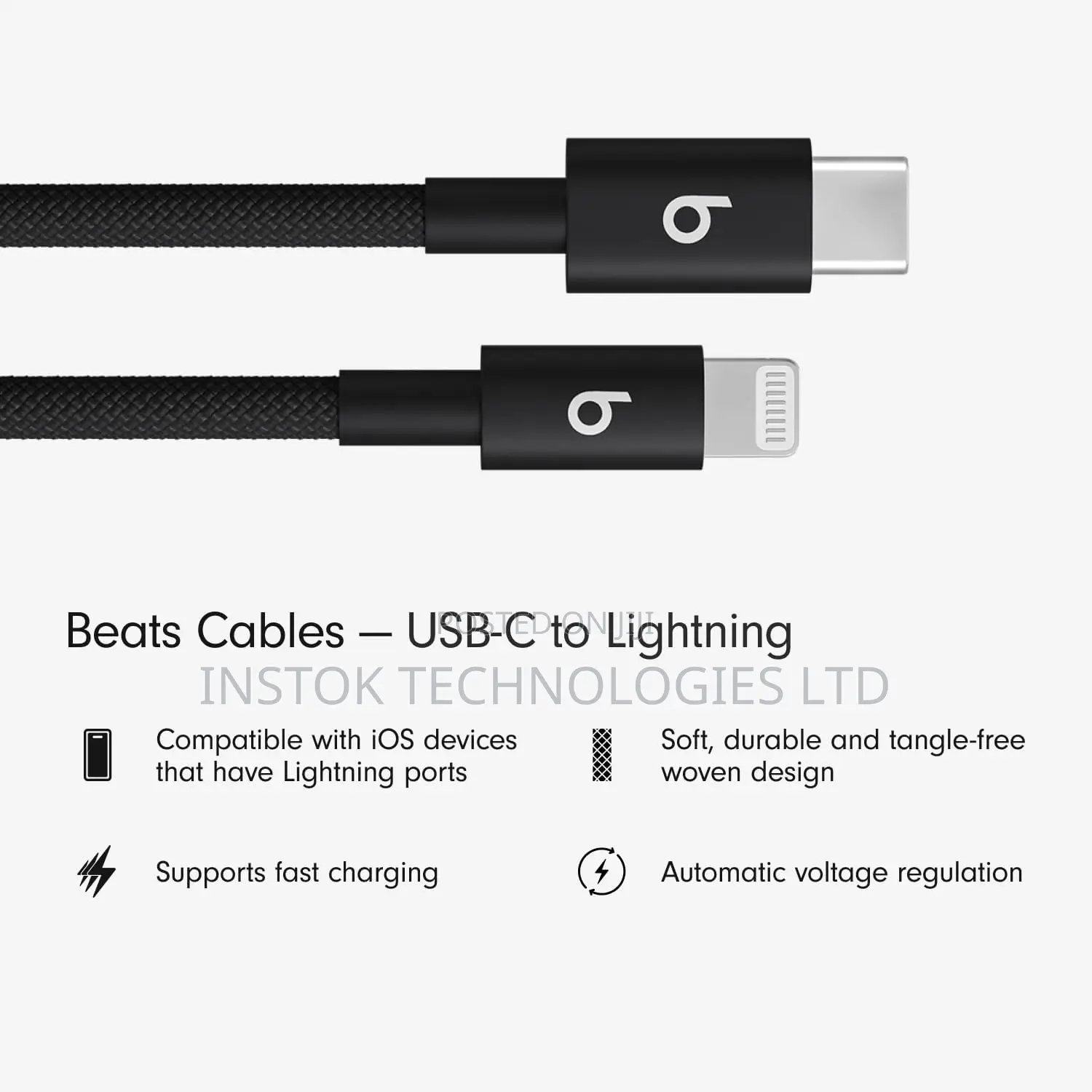 Beats Usb-C to Lightning Woven Cable 1.5m