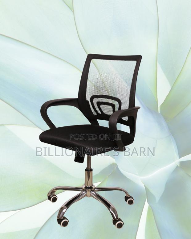 Orthopedic Secretarial Mesh Office Chair — Great for Study or Work - thumbnail 2