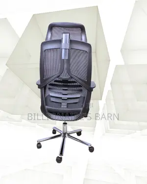 High Back Mesh Office Chair | Ergonomic Swivel Base