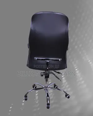 Executive Leather Office Chair | Ergonomic Padded Armrests